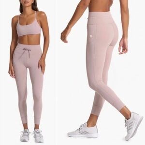 NWOT Vuori Daily Legging High Rise In Dusk (Pink/Lavender) Women's XS